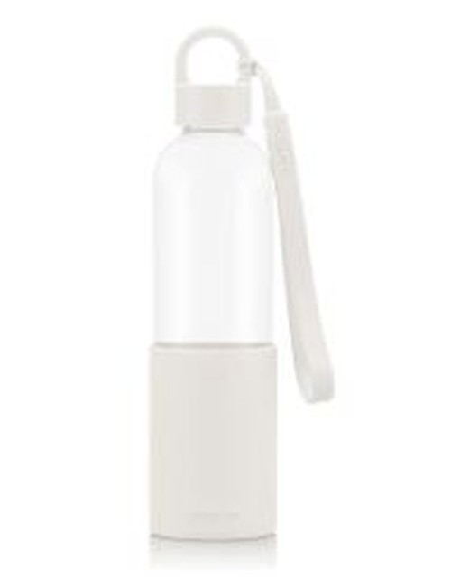 Melior Gourde À Emporter En Verre, Manchon Silicone Couleur, Bouchon À Vis Blanc