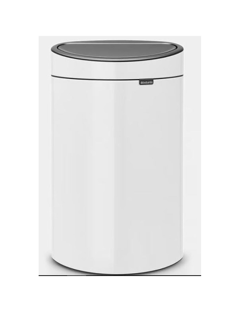 Poubelle Touch Bin New 40L White