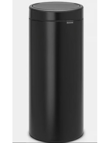 Poubelle Touch Bin 30L Matt Black