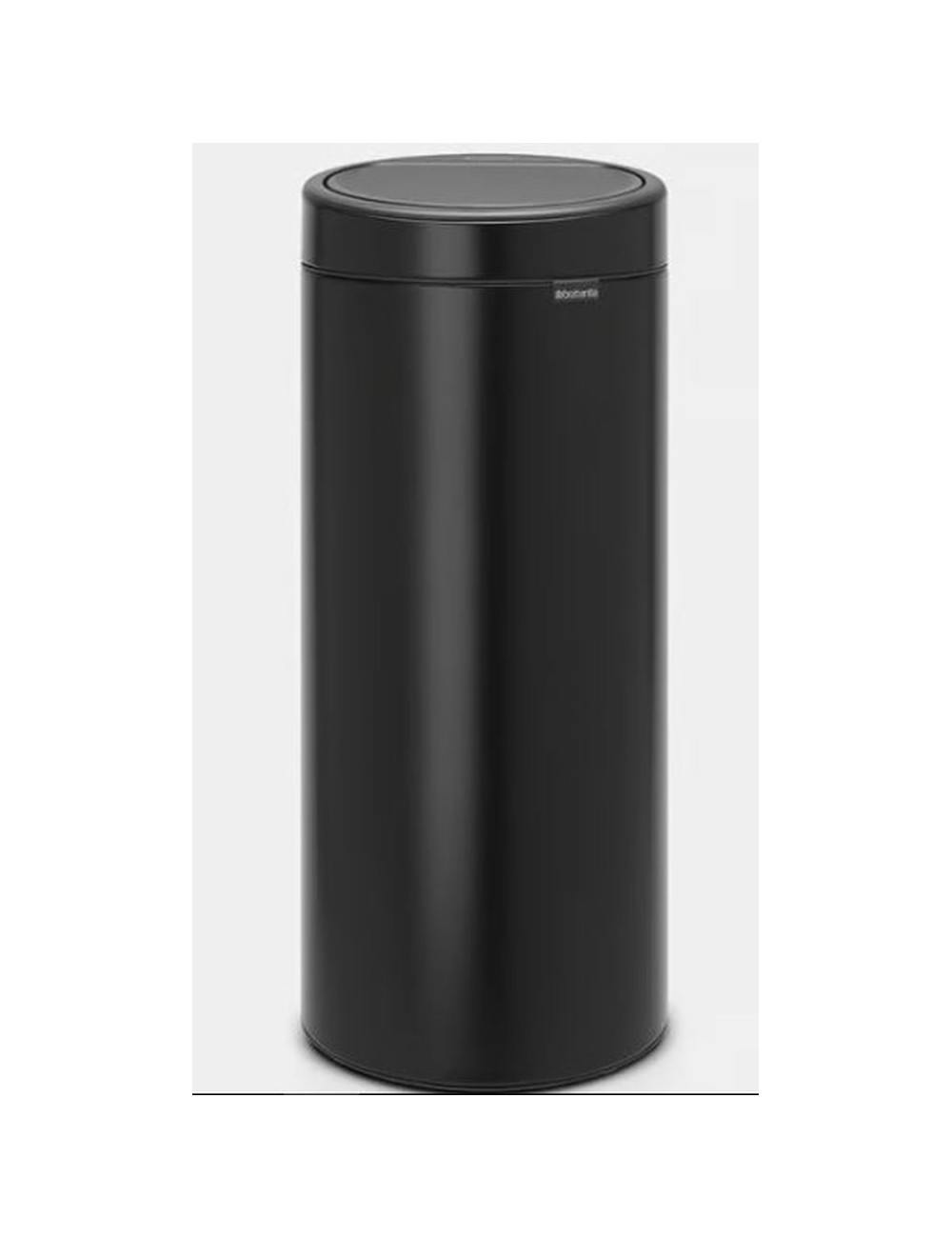 Poubelle Touch Bin 30L Matt Black