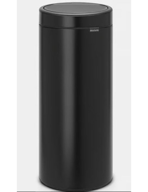 Poubelle Touch Bin 30L Matt Black