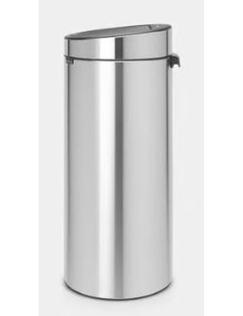Poubelle Touch Bin New 30 Litres - Matt Steel
