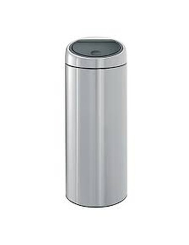 Poubelle Touch Bin New 30 Litres - Matt Steel