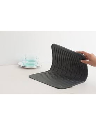 Tapis Égouttoir En Silicone Sinkside - Dark Grey