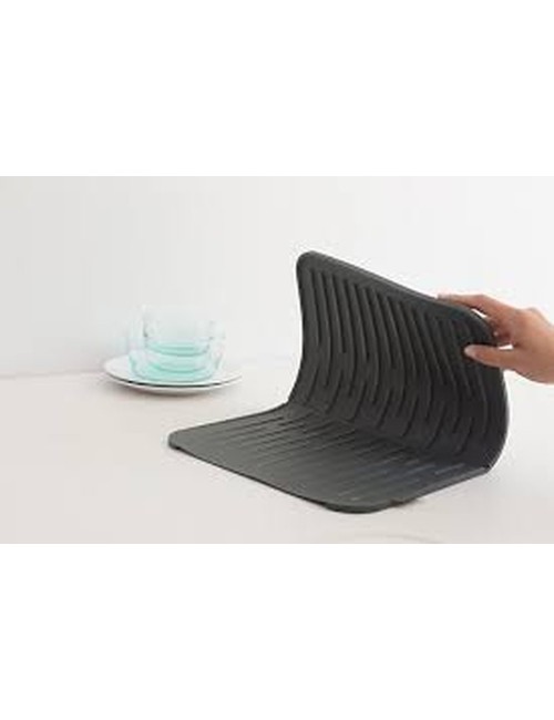 Tapis Égouttoir En Silicone Sinkside - Dark Grey