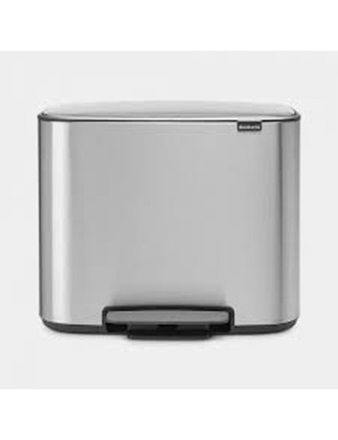 Poubelle À Pédale Bo
36 Litres - Matt Steel Fingerprint Proof