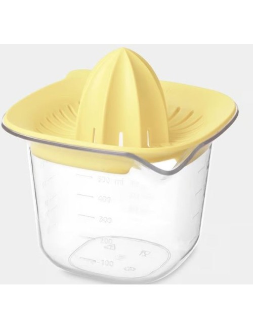Bol Gradué Et Presse-Agrumes Tasty+ - Vanilla Yellow