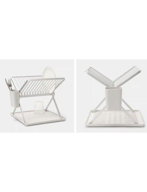 Egouttoir À Vaisselle Pliable Sinkside, Small - Light Grey