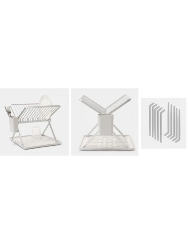 Egouttoir À Vaisselle Pliable Sinkside Large - Mid Grey