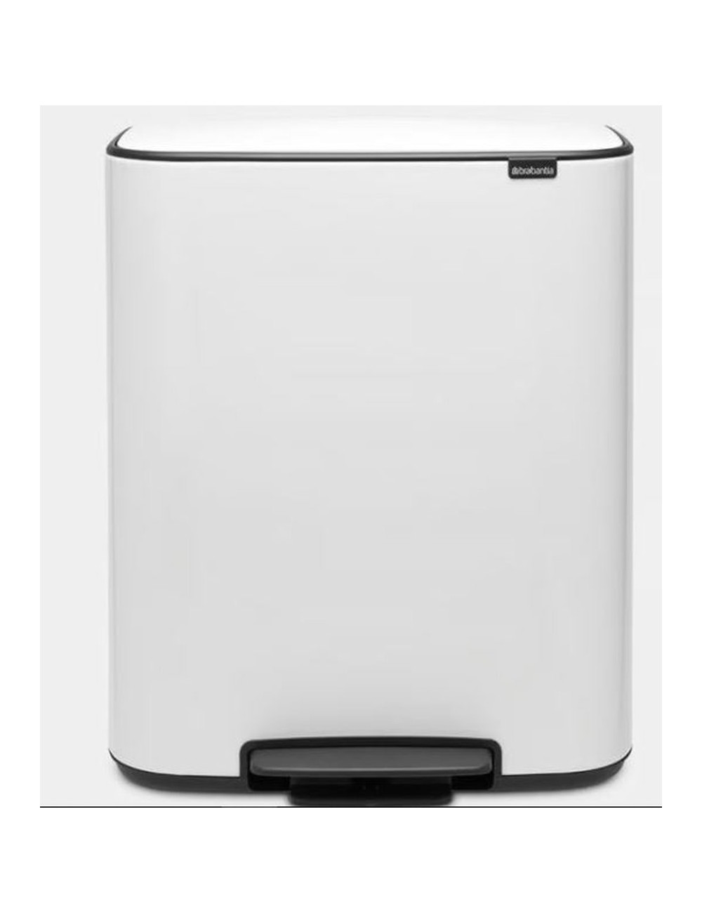 Poubelle Bo Blanche 60L