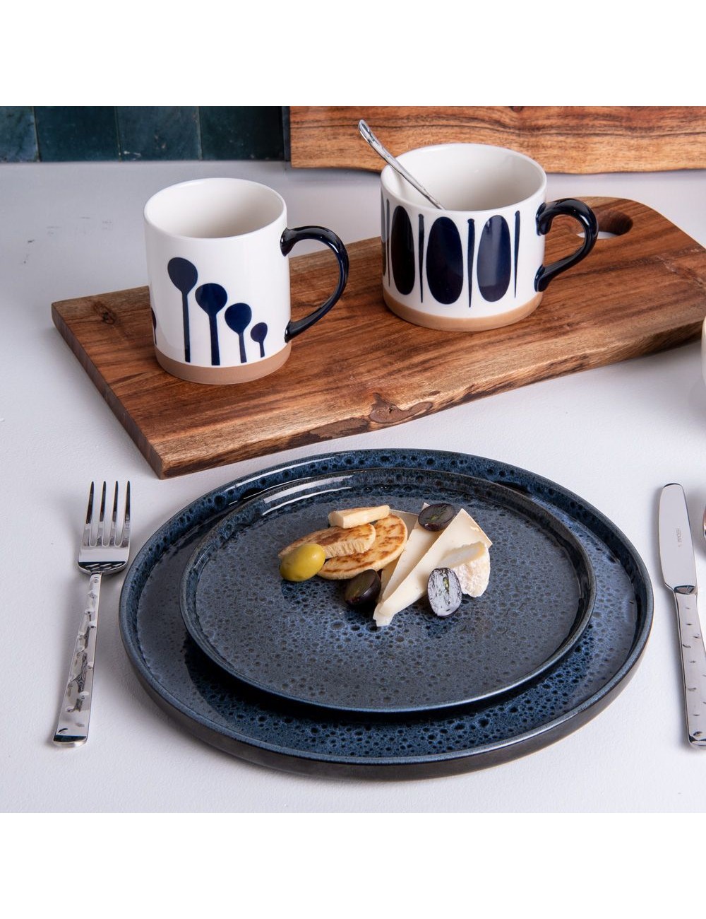 Assiette Dessert Abysses 20,5Cm