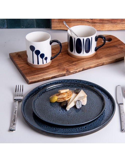 Assiette Dessert Abysses 20,5Cm