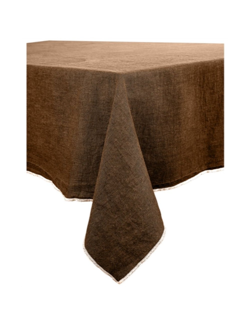 Nappe Venise Moka 160x160cm