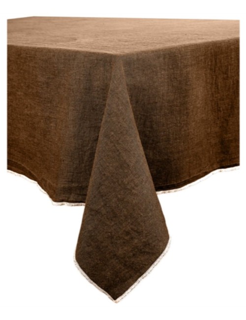 Nappe Venise Moka 160x160cm