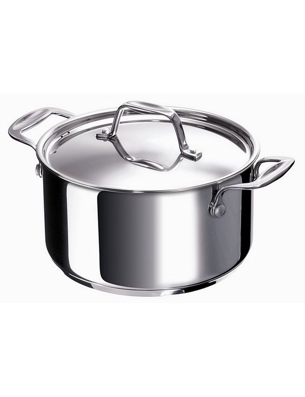 Faitout Chef Inox 26Cm + Couvercle