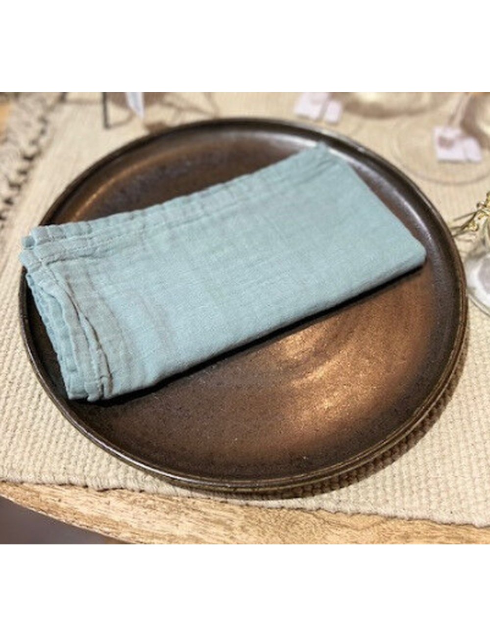 Serviette Mykonos Celadon