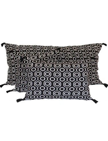 Housse de couette Ubud Charbon 45x45cm