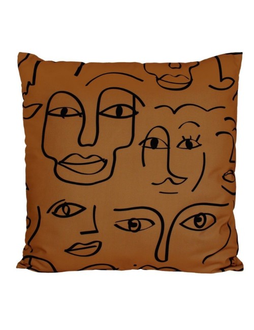 Housse de couette Dakhla Tabac 80x80cm