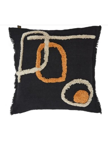 Housse de couette Tikri Noire 45x45cm
