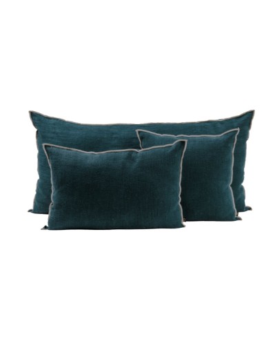 Housse de couette Chennai Bleu De Prusse 45x60cm