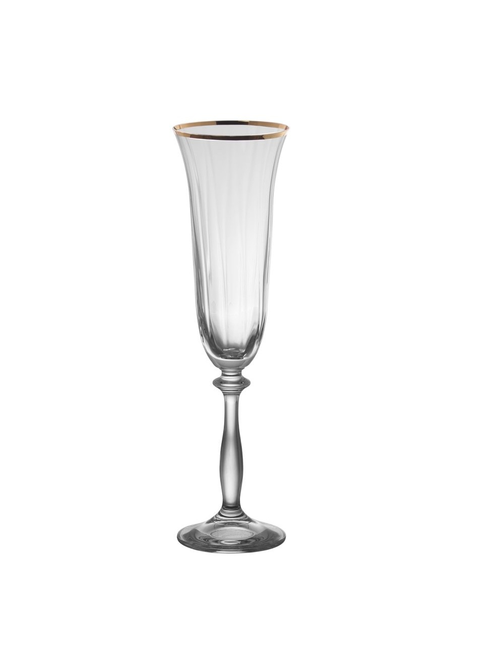 Boite De 6 Flûte Angela 19Cl Filet Or