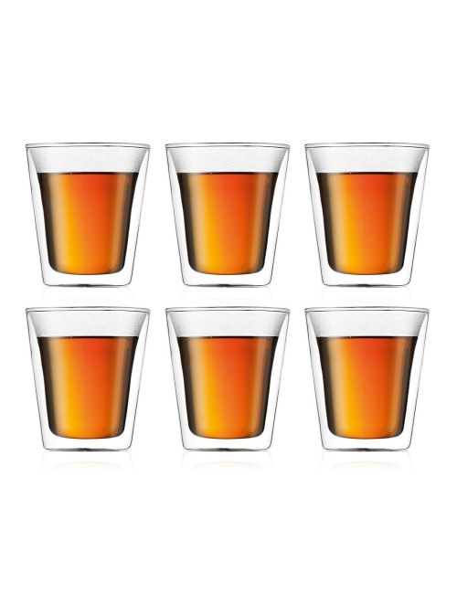 Set De 2 Verre Double Paroi 0.2L