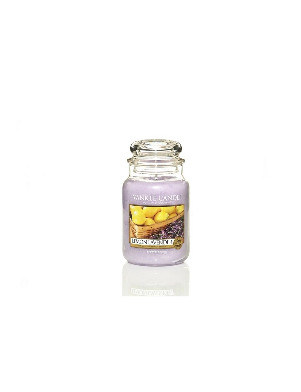 Bougie Jarre Grand Modèle Citron Lavande