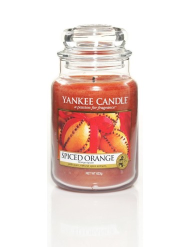 Bougie Orange Épicée Grand Modèle