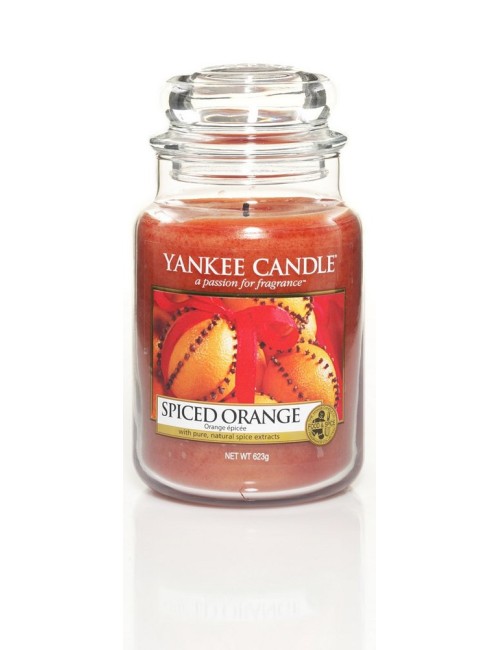 Bougie Orange Épicée Grand Modèle