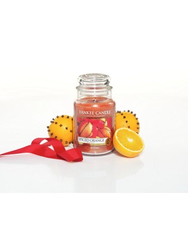 Bougie Orange Épicée Grand Modèle