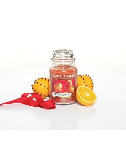 Bougie Orange Épicée Grand Modèle
