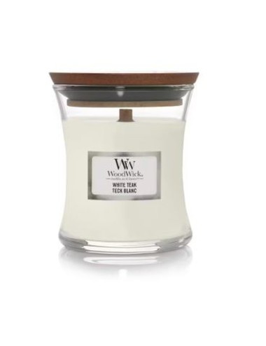 Mini Bougie Teck Blanc