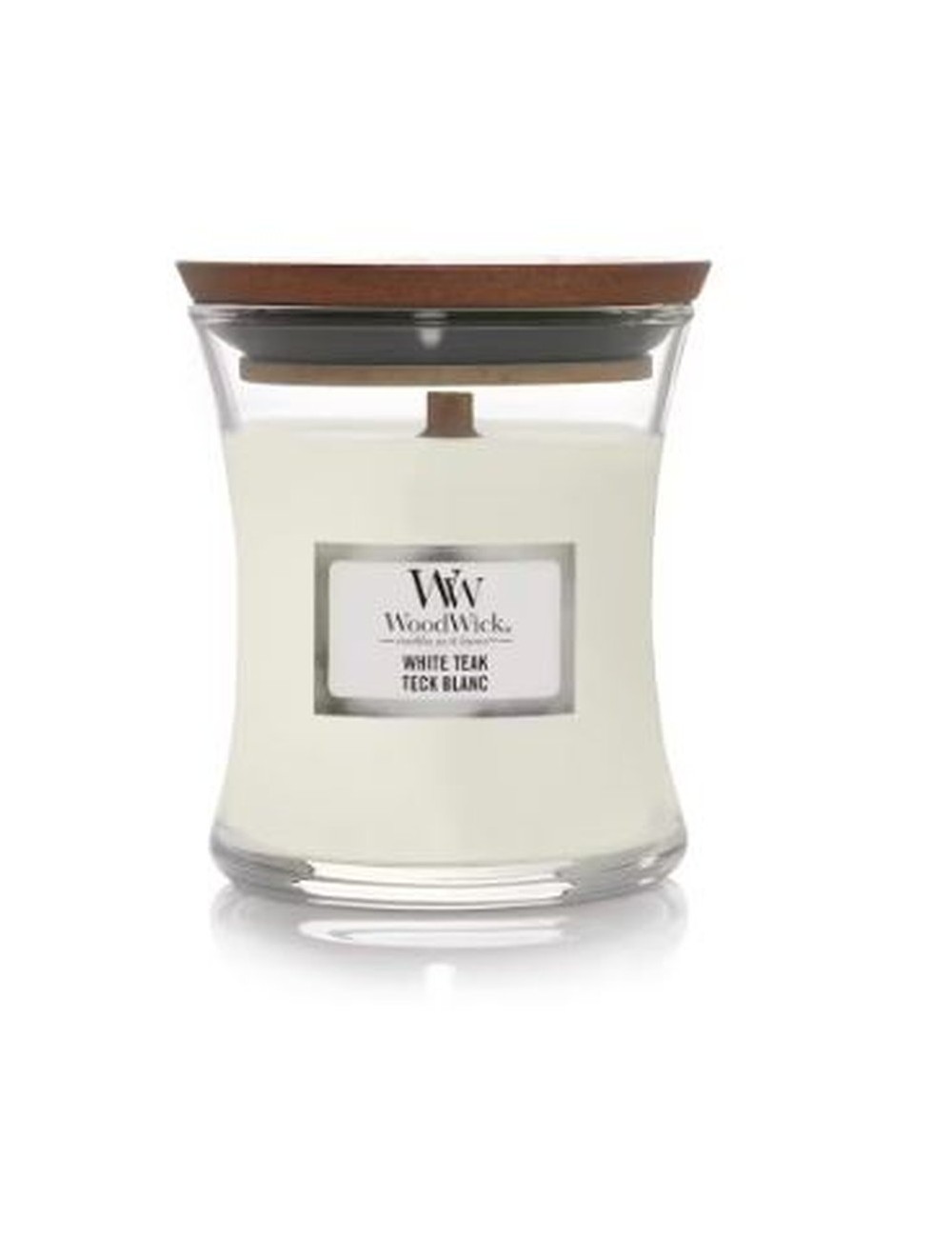 Mini Bougie Teck Blanc