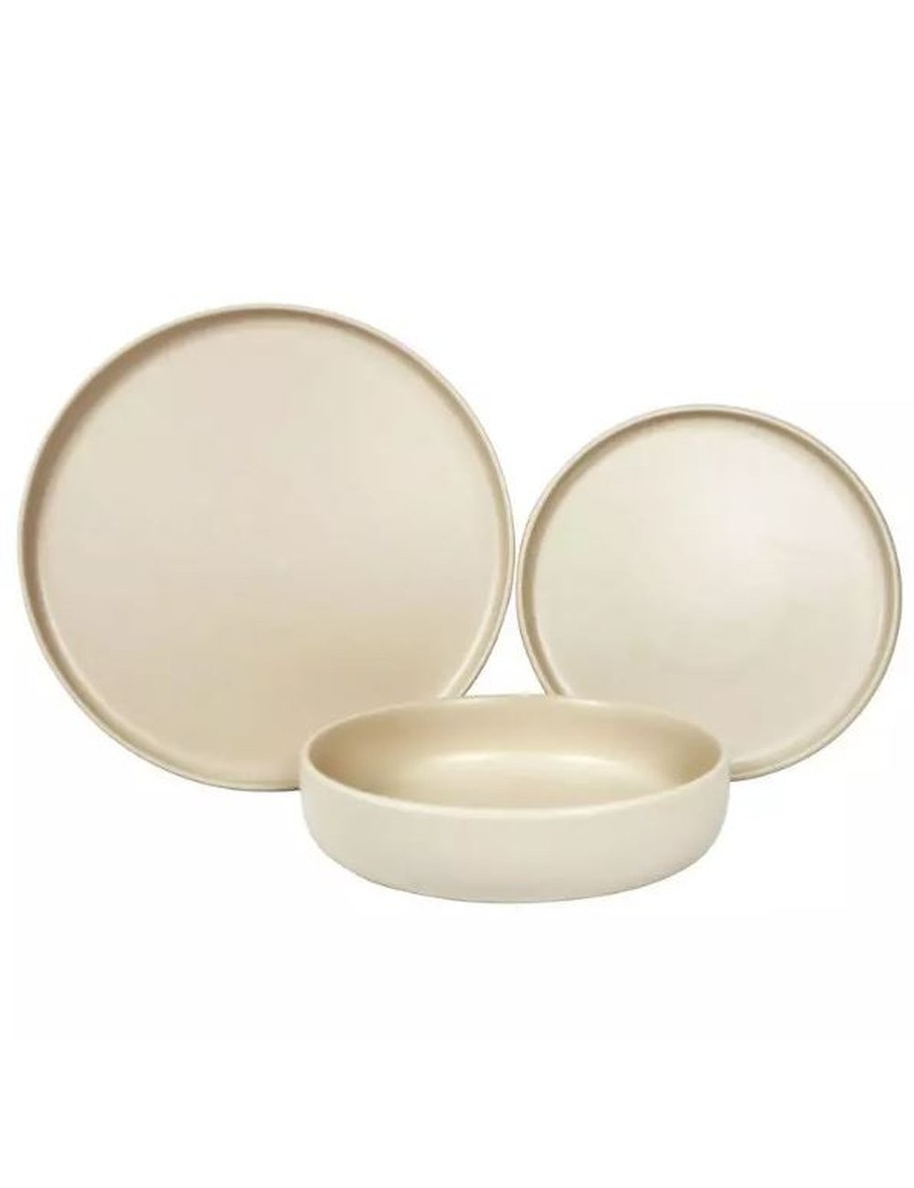 Ass Plate Uno 28Cm Sable