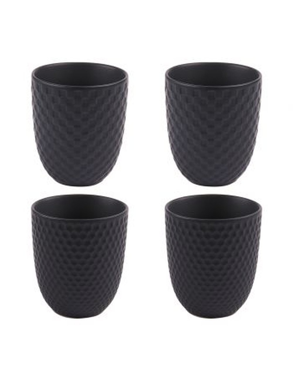 Cof 4 Gobelets 20Cl Black