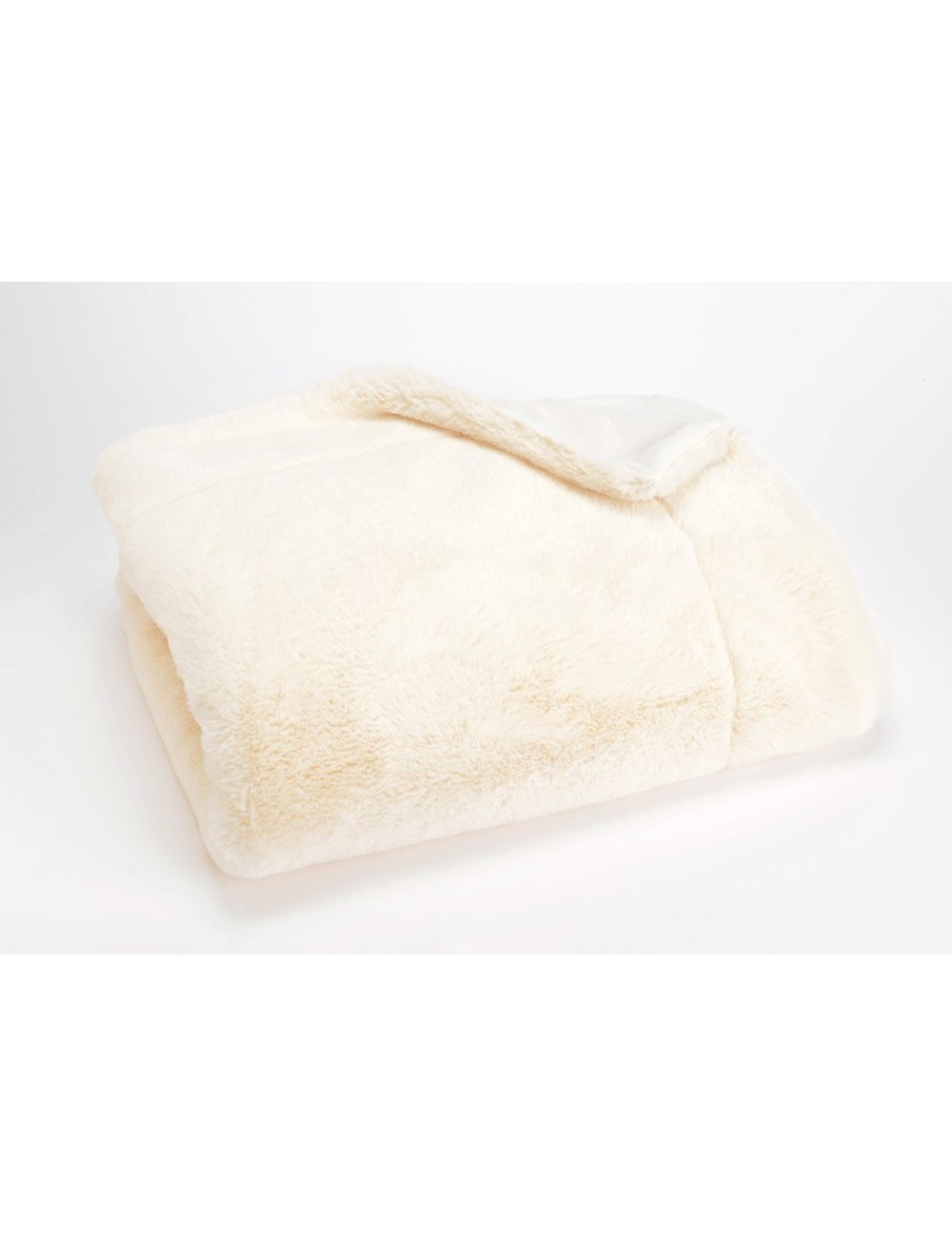 Plaid Luxe Creme 170X240