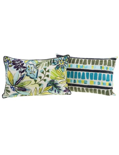 Coussin Mayra Bleu 40x60 cm