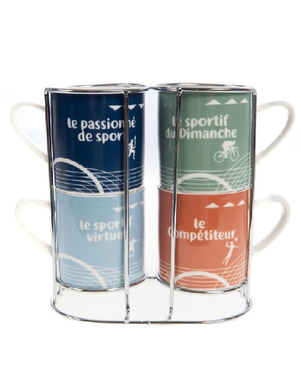 Coffret Rack 4 Tasses Joe