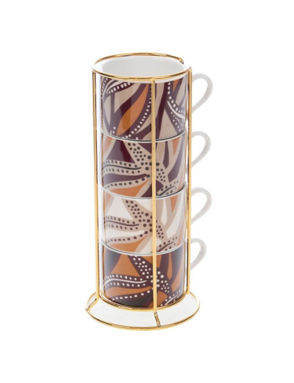 Coffret Rack 4 Tasses Bettina