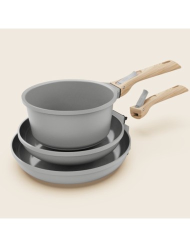 Batterie De Cuisine Perle Amovible (7Pièces)