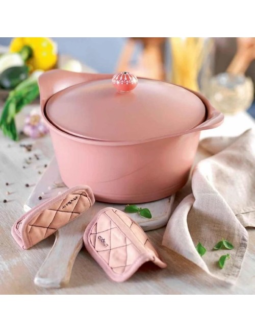 Cocotte 28Cm Guimauve(Pour L'Achat D'Une Cocotte Cookut, La Poignée Vous Est Offerte Au Choix Suivant Les Modèles)