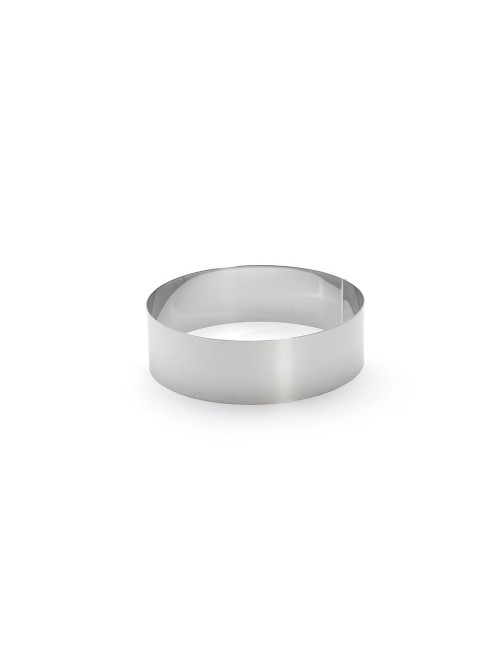 Cercle Patisserie 20Cm H6 Inox