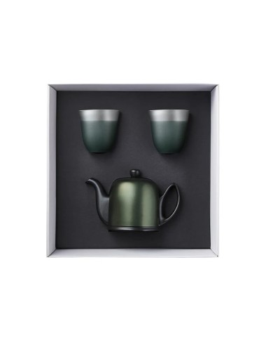 Coffret Théière 4 Tasses Et 2 Mugs 25 Cl