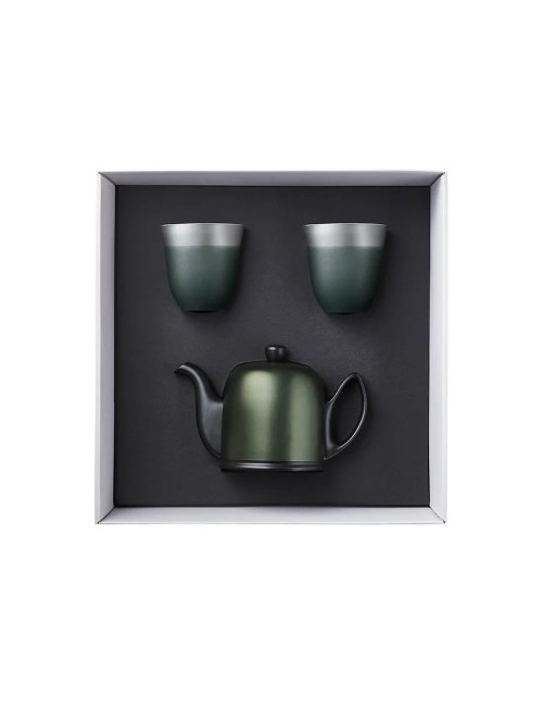 Coffret Théière 4 Tasses Et 2 Mugs 25 Cl