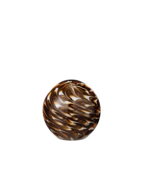 Presse Papoer Verre Brun 10Cm