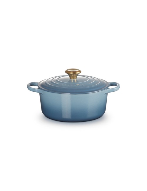 Cocotte Ronde Signature 24 Cm Chambray