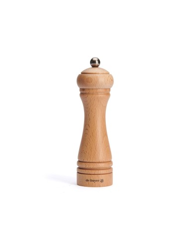 Moulin Universel À Sel, Poivre, Épices Bois 18 Cm Java