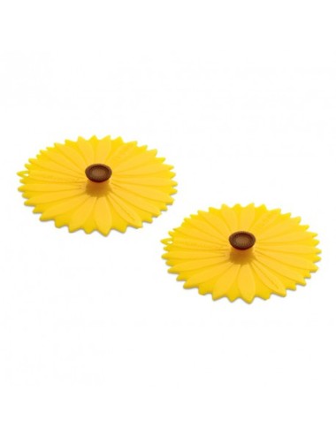 Set De 2 Couvre Verre Tournesole