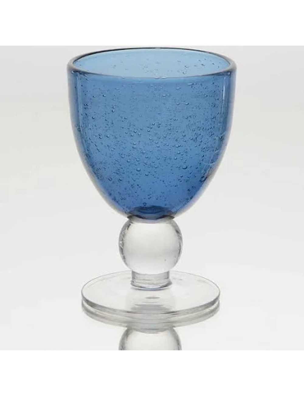 Verre A Vin Neo Bleu Bulle