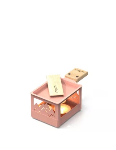 Raclette À La Bougie Rose